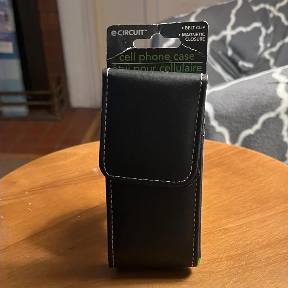 Black Cell Phone Case with Belt Clip